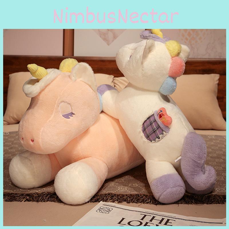 Unicorn Lovely Plush Toy Pillow Cartoon Stuffed Doll Animal Decoration Gift Kids
