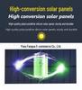 Solar Waterproof Outdoor Courtyard Light with Motion Sensor and Remote Control - High Power, Super Bright Street Wall Light for Home