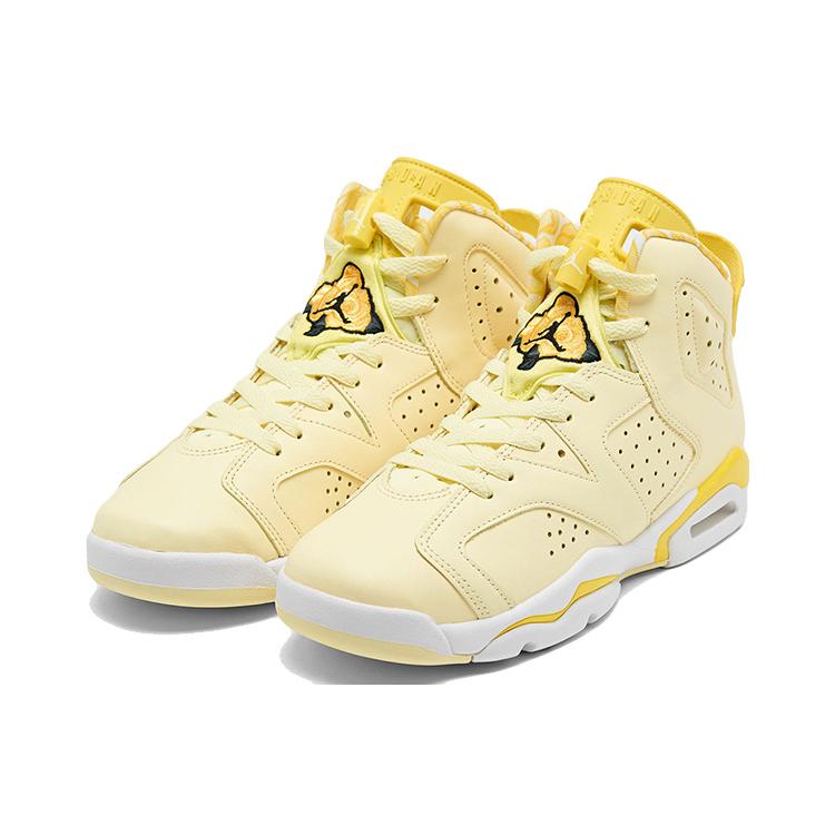 Jordan 6 Retro Dynamic Yellow Floral GS 543390-800