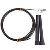 Quality Adjustable Student Speed Jump Skipping Rope Sports Training Equipment(black)