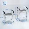 Sedile da Bagno in Alluminio 57-69cm