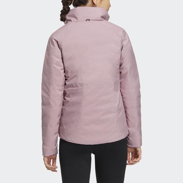 Adidas Solid Color Detachable Hooded Three-In-One Jacket Women Jackets Black HN2000