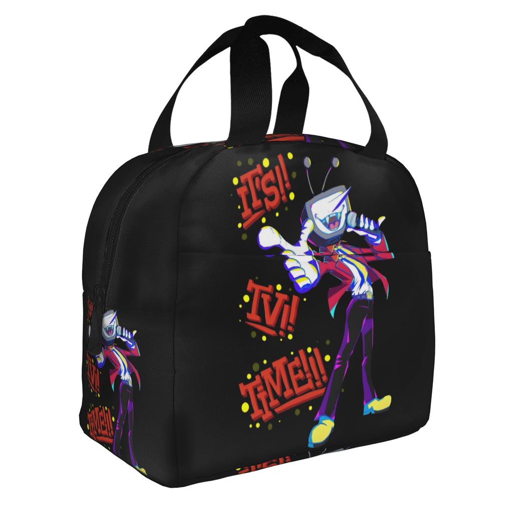 It's TV Time Computer Game Deltarune Insulated Lunch Bag for Women Resuable Thermal Cooler Lunch Box Office Work School