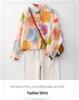 Camicia Vintage a Maniche Lunghe con Stampa Floreale 2026