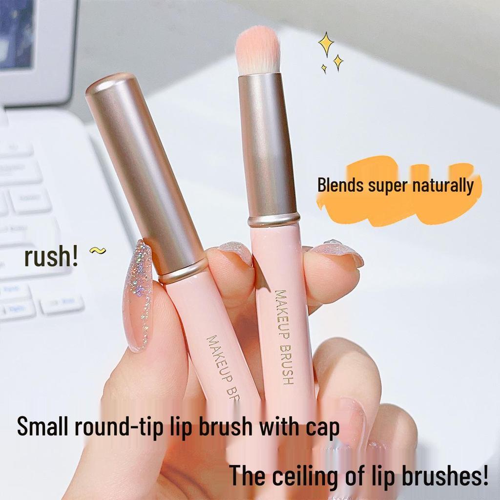 JONBOS Wooden Handle Blending & Highlight Makeup Brush Set