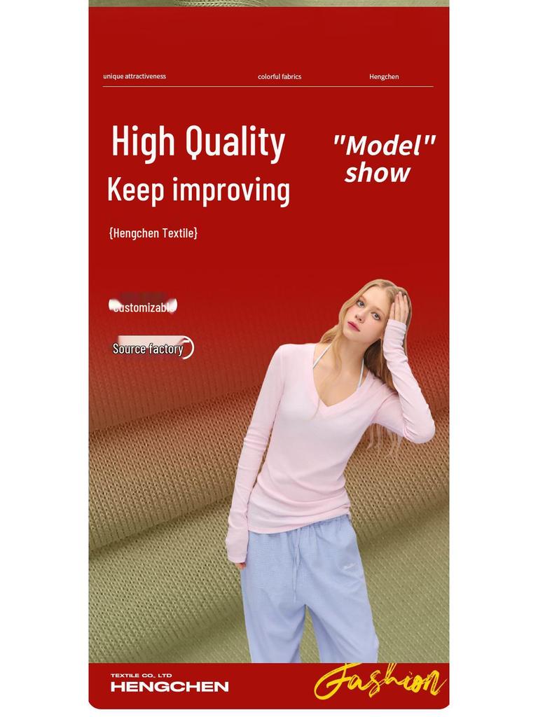 Cloud Cotton Antibacterial Cooling Fabric Grade 10A - Double-Sided T-Shirt Base Layer