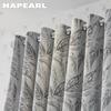 1PC NAPEARL Modern Light Gray Mixed Pattern Jacquard Curtain Texture Soft Light Sheer Curtain for Bedroom Living Room Home Decor