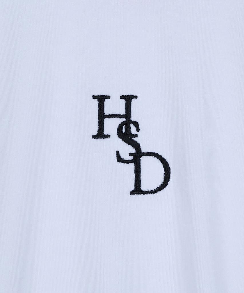 HIGH SCHOOL DISCO Hsd Symbol Ribbon Point Crop Top White