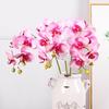 Realistic feel simulation Phalaenopsis hotel tape artificial flower ornament home, Phalaenopsis simulation flower