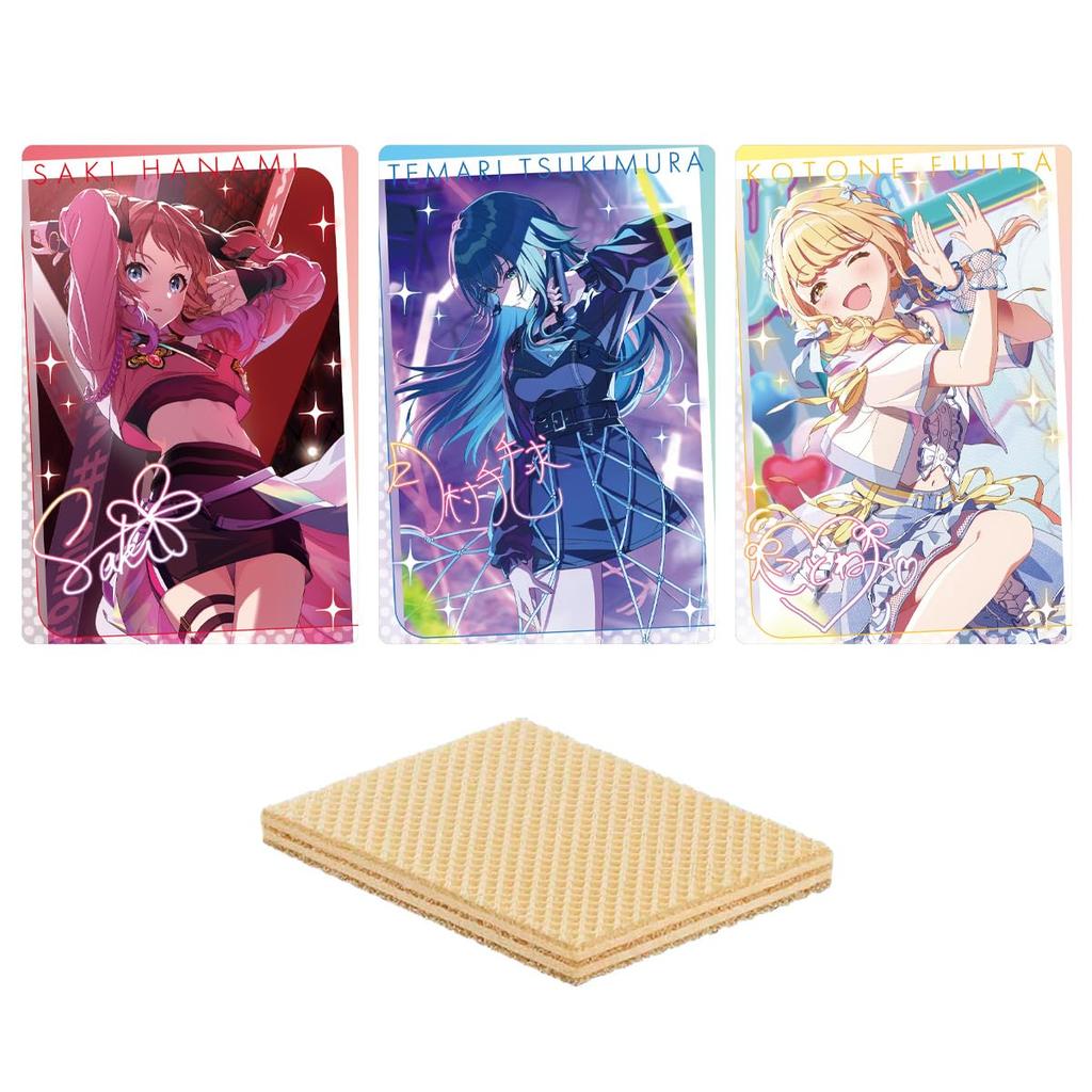 Bandai Gakuen Idolmaster Wafers Candy (20 stykker) leker/oblater (bakt søtsaker) (Gakuen Idolmaster)
