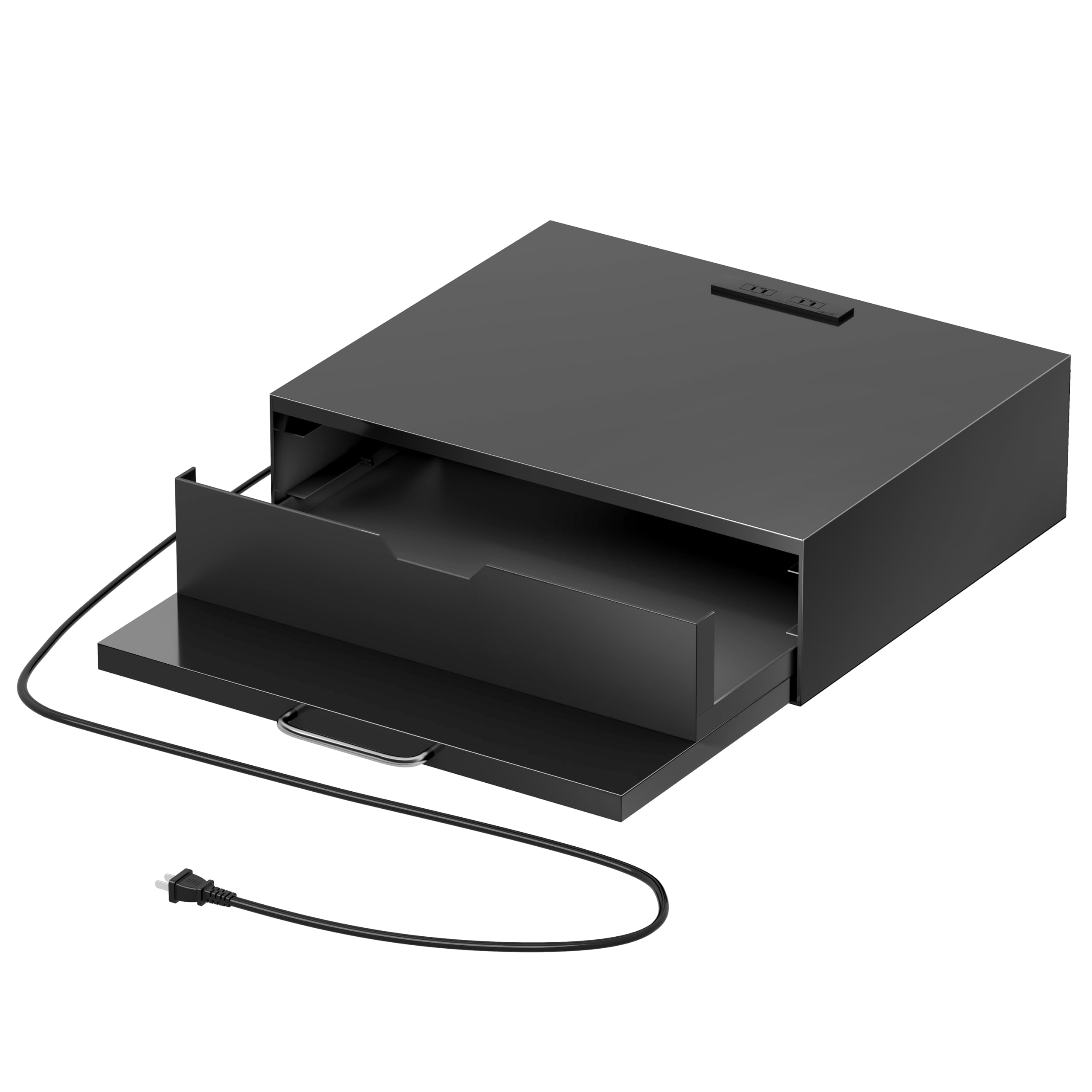 

Ящик кухонный LunarLight, выдвижной, под бытовую технику, например, под кухонную плиту. Ширина 45 x Глубина x Высота 13 см. Хранение мелких вещей.