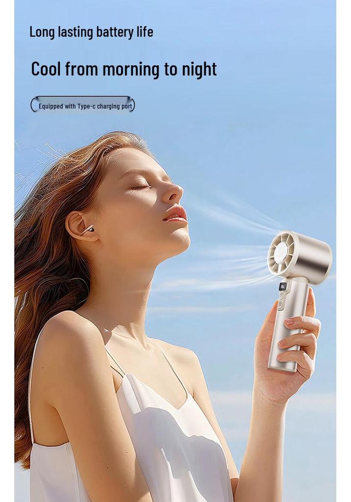 Vitesga Outdoor Portable USB Handheld High-Speed Mini Fan