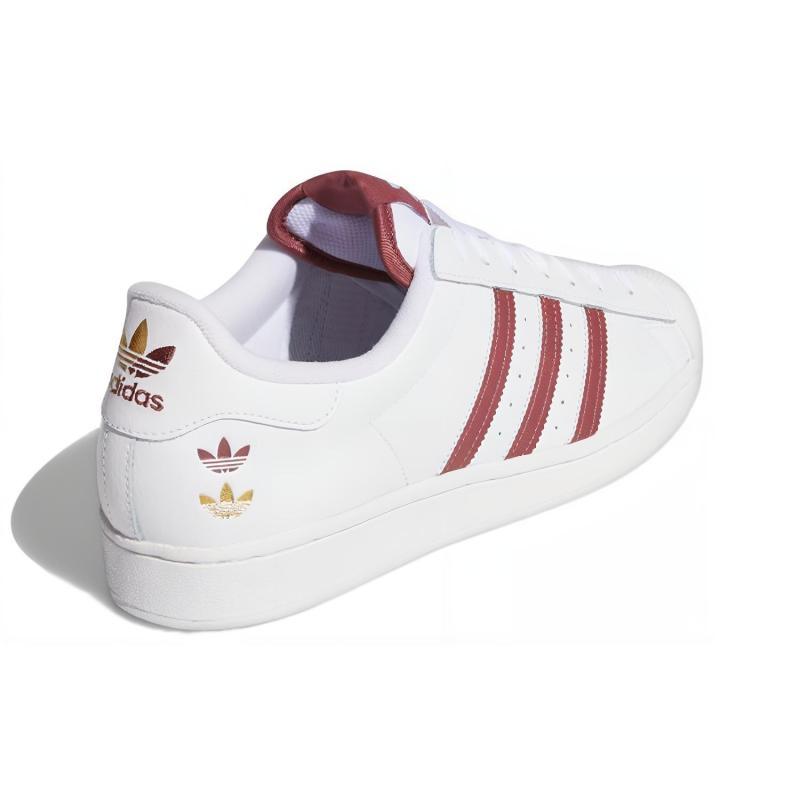 Adidas Superstar 'White Quiet Crimson' Sneaker GY0976