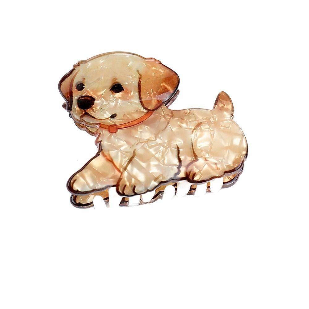 Cartoon Girls Hair Clip Printed Dog Kawaii Headdress Cartoon Shark Clip  Daily Wear