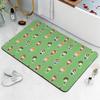 Cartoon E-Eddsworld Floor Mat Eco Diatomite Antibacterial Odor-Resistant Floor Mat & Drain Pad for Kitchen & Bathroom