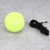 4Pcs/Set High Elastic Tennis Ball with Rubber Band for Sports Practice Training Belt Line