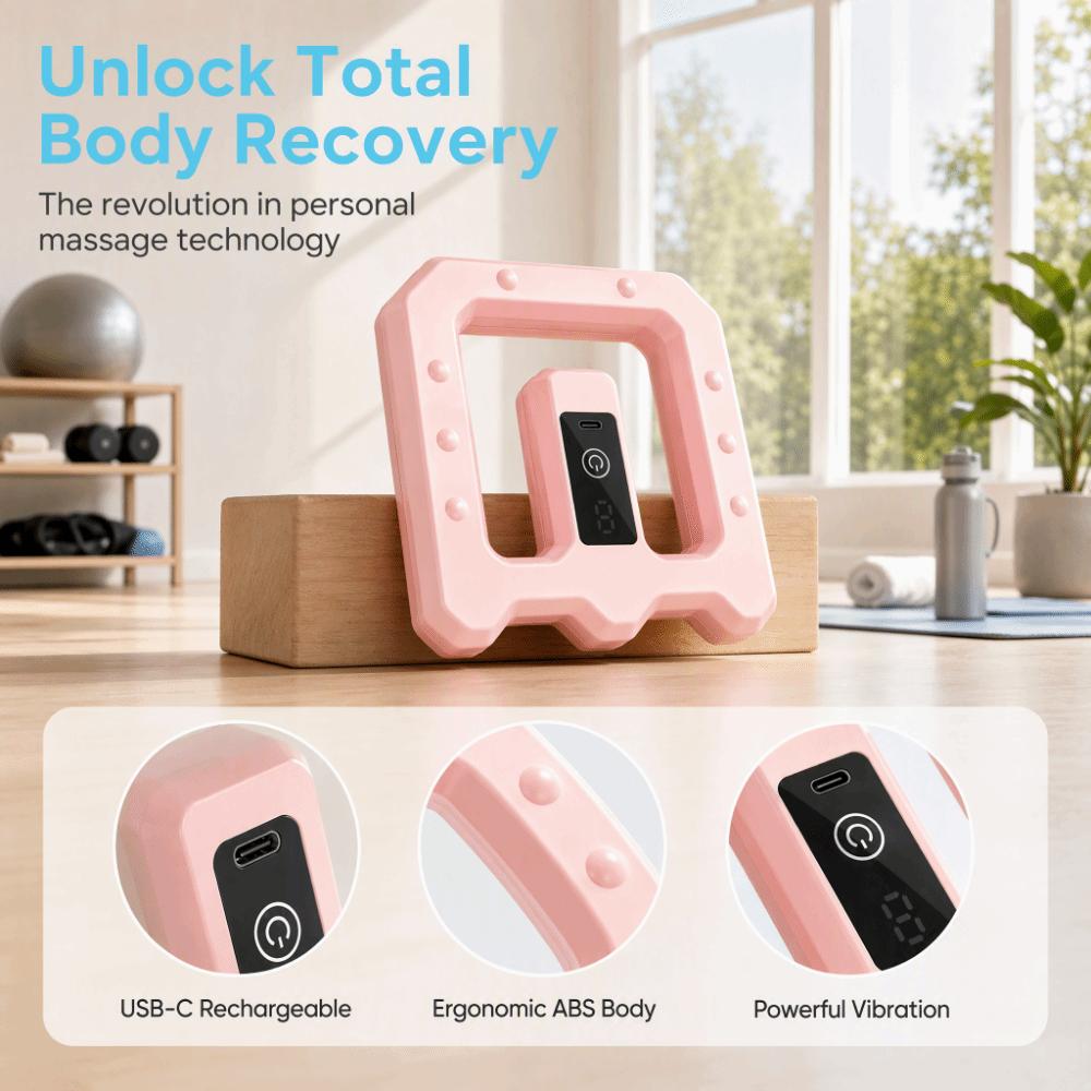 Type-C Rechargeable Electric Body Slimming Machine Muscle Handheld Massager  Fat Burning