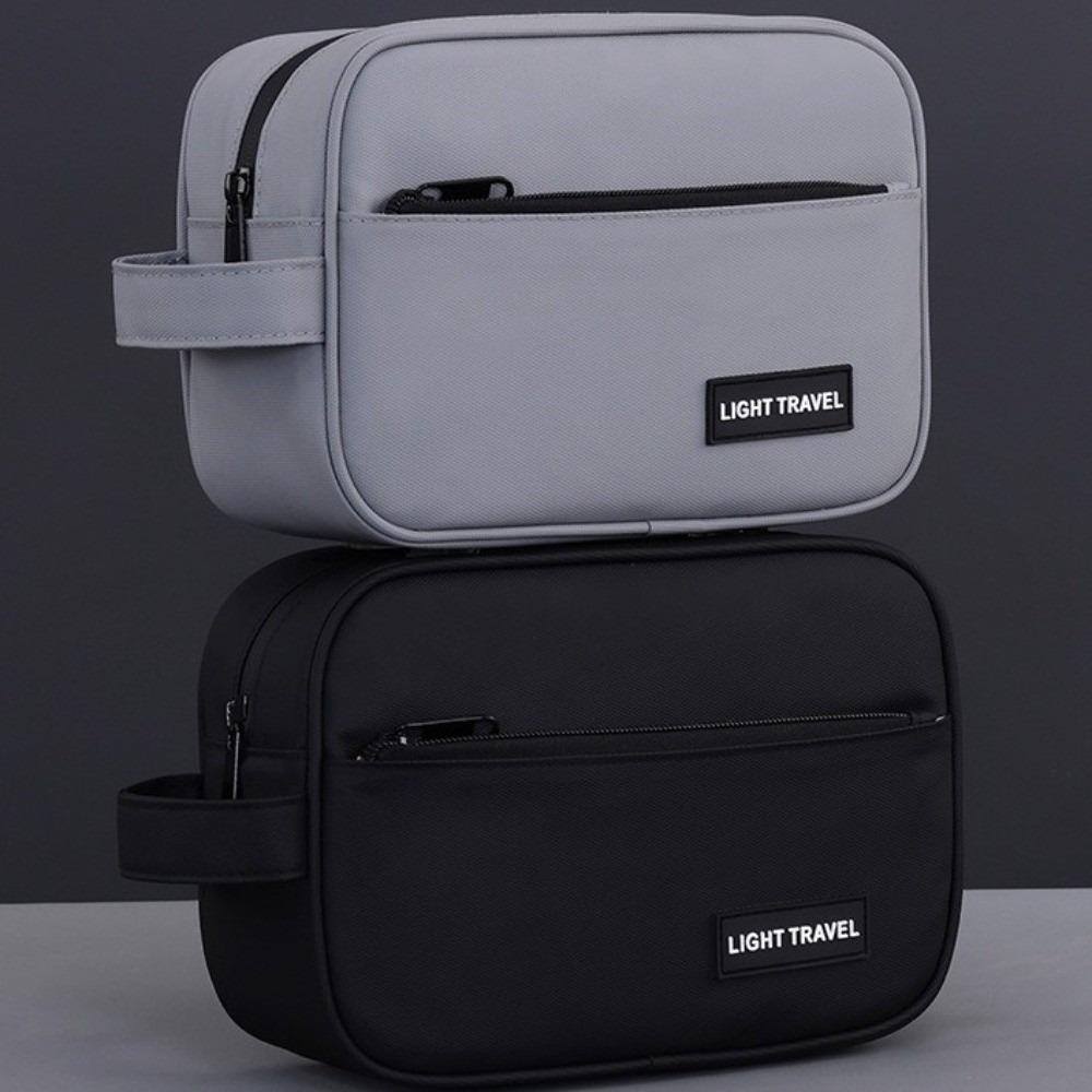 Nylon Toiletry Bag Handheld Makeup Bag Multifunctional Men Cosmetic Bag  Travel