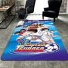 Captain Tsubasa Anime Print Rug Floor Mat for Living Room or Bedroom Soft and Comfortable Carpet a Gift for Birthday and Holiday.