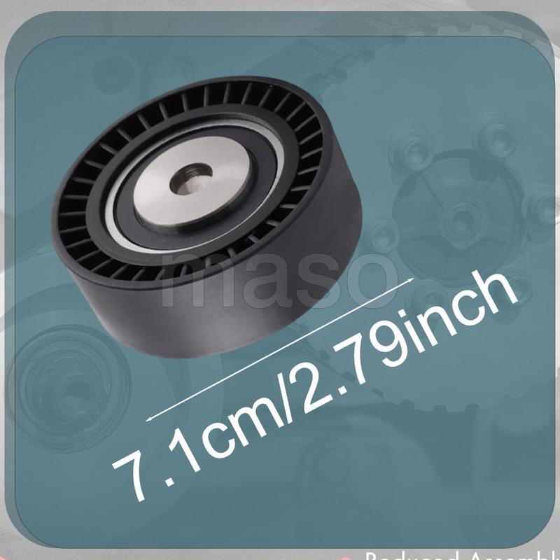 11281748131 11281748130 Belt Idler Pulley For BMW 3 Series E36 E46 5 Series E39 X3 E83 X5 E53 Z3 E36 Z4 E85 1994-2008