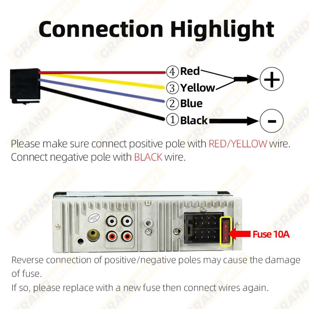 2026 Portable 1 Din Car Radio MP3 Player Touch Screen Auto Radio in-dash Bluetooth USB/SD/AUX-IN Colorful Lights DSP with Voice Assistant Time Display