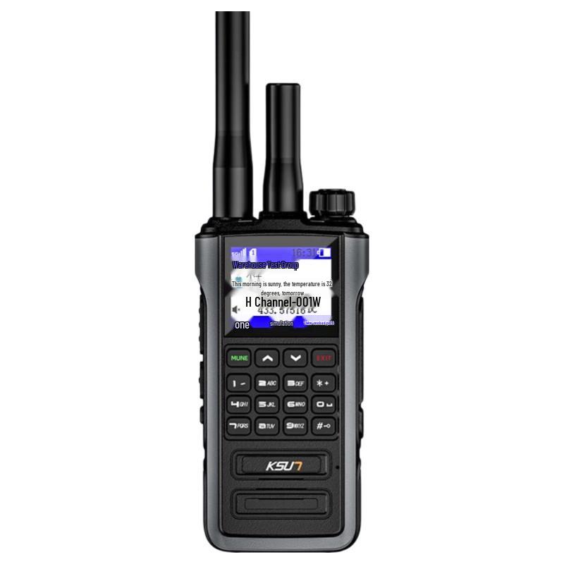 KSUN CT60 Dual-Mode 5G PoC Two-Way Radio with GPS (CN version)