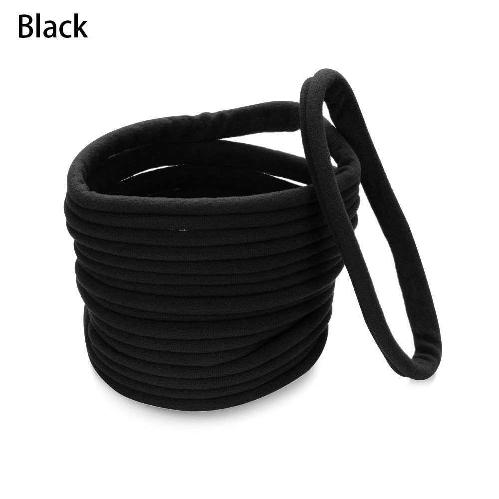 Hair Bows Kids Headwear Elastic Head Band Headband for Baby Nylon Hairband DIY Hair Accessories