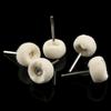 10Pcs Mini Grinding Sanding Head Abrasive Disc Felt 3Mm Shank Buffing Wheels Metal Polish Brush Drill Rotary Tool Accessories