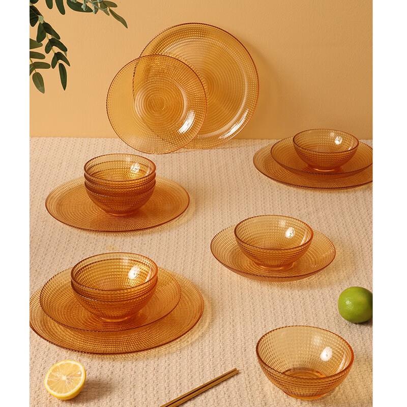 VISIONS Corning Crystal 16-Piece Dinnerware Set