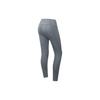 Anta Training Series Solid Color High Elasticity Mid Waist Butt Lifting Nine Point Sports Pants Women Pants Dark-Gray 162457303-3
