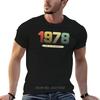 1978 Im A Classic 1978 Vintage Tshirt Aesthetic 47 Years Old Birthday Gift Unisex Cotton T Shirt Oversized Tees Unisexs Clothes