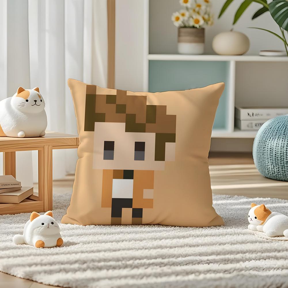 1 Stück A-Ace Attorney Kissenbezug Seidig Elegant Komfort Sofa Bett Versteckter Reißverschluss