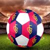 1PC FC Basel Club Size 5 Soccer Ball PrahaIndoor Soccer Ball Colorful All Ages Machine Stitched PVC Competition Ready Durable High-Bounce