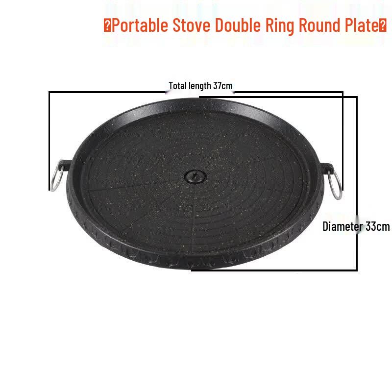 Outdoor Striped Non-stick Grill Pan