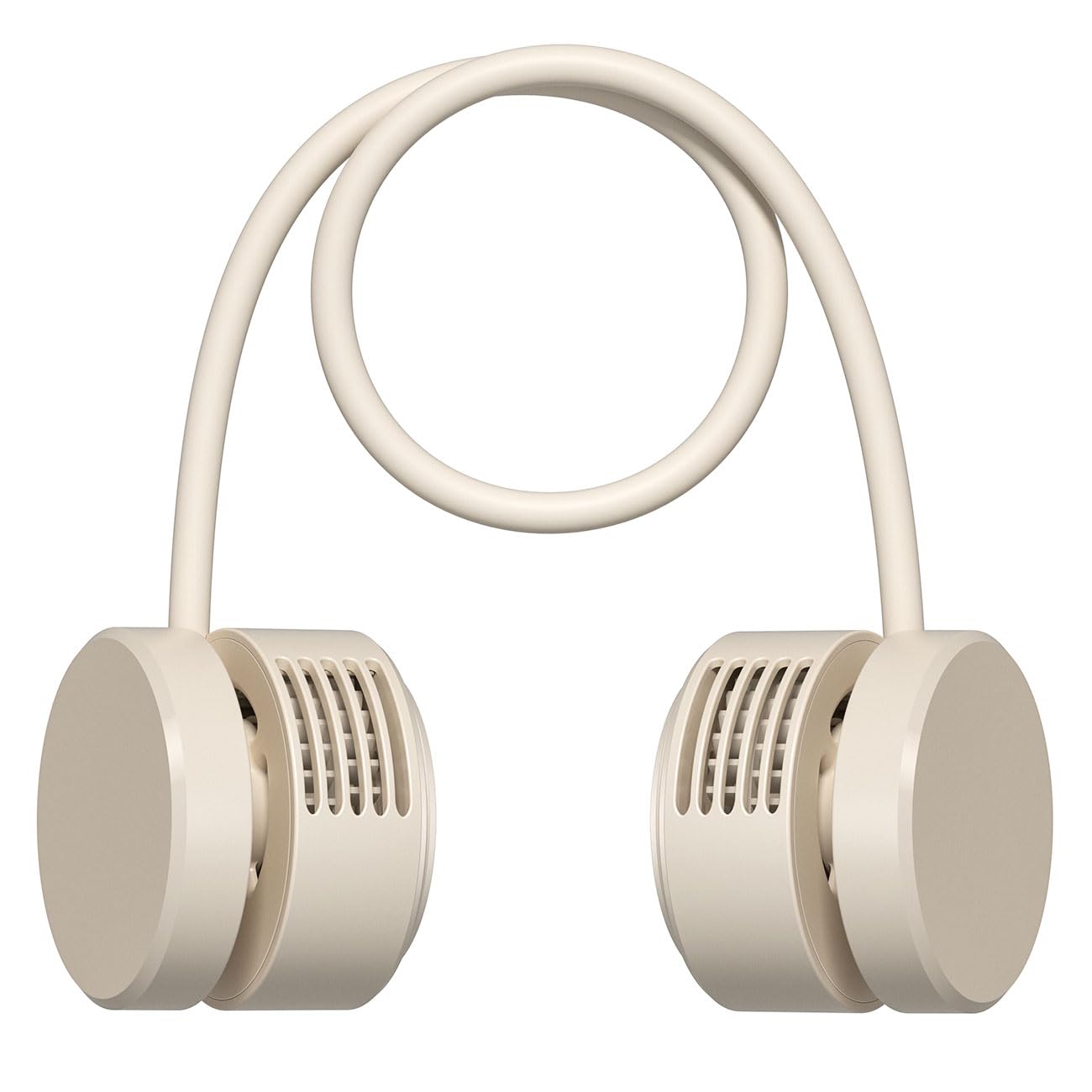 

Lamicall F88 Neck Portable Fan with 3 Wind Speed Frees Up Both Rechargeable (2025 Model, Retractable) Fan, Ultra-Mini Settings, Long-Lasting бежевий