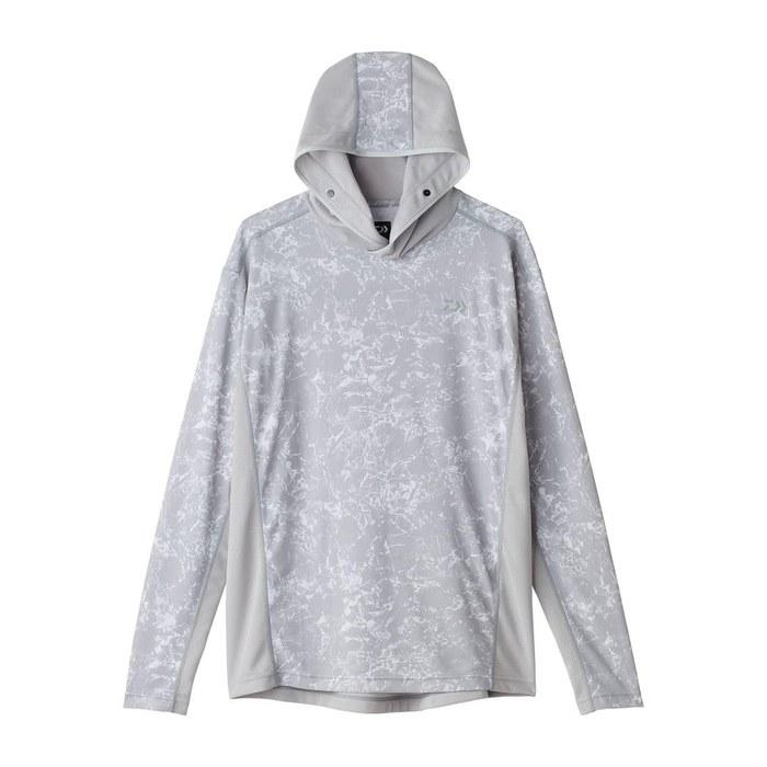 [Daiwa] Boat Game Hoodie Shirt DE-3625 Marble Gray XL