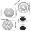 36/20PCS Automobile Heat Insulation Board Repair Kit Heat Shield Washer Attachment Repair Kit Tighten Gasket Tool Parts