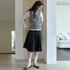 Elssibeui Cozy Mohair Knit Vest_Gray