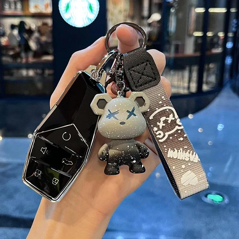 

Tpu Car Key Cover Case Holder Keychain For Mgone Mg One - Protector Accessories