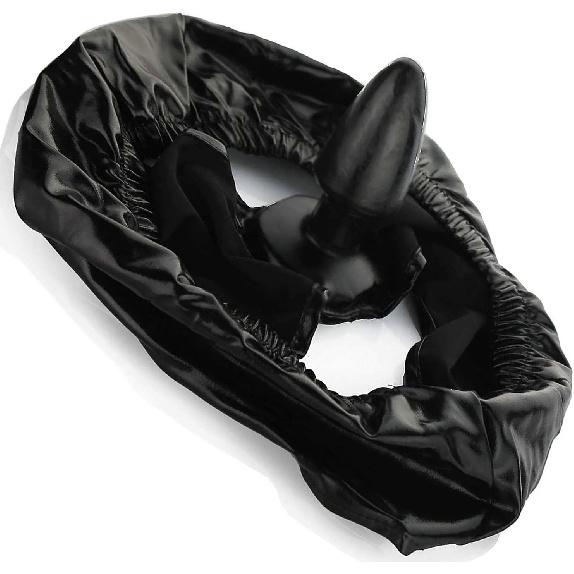 Dámský pás cudnosti z lakované kůže s Dildo Plug Masturbator Kalhoty Spodní prádlo Sexy muži Spodní prádlo Erotický pás