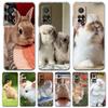 Cute White Baby Rabbits Phone Case For Xiaomi Mi Poco X6 X5 NFC X3 F6 F5 Pro F4 F3 15 14T 14 13T 12T 12 13 Lite 11 Clear Cover