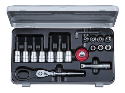 Ferramentas para máquinas Kyoto Torx bit Torx conjunto de chaves TBT319HTX (KTC) Soquete à prova de violação tipo T/tipo E