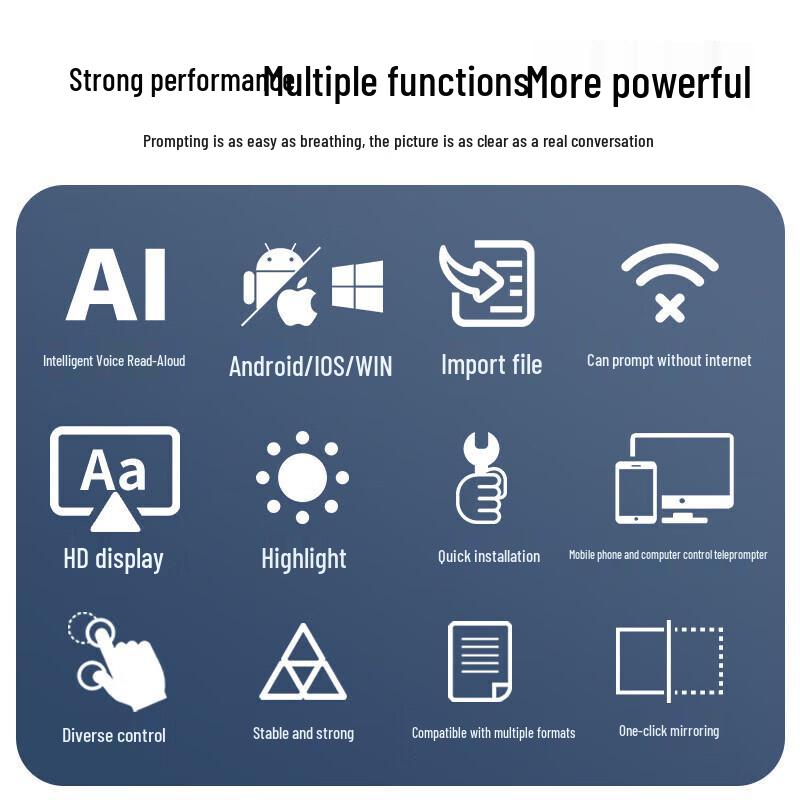 JiaShiYing Professional 24-inch Teleprompter