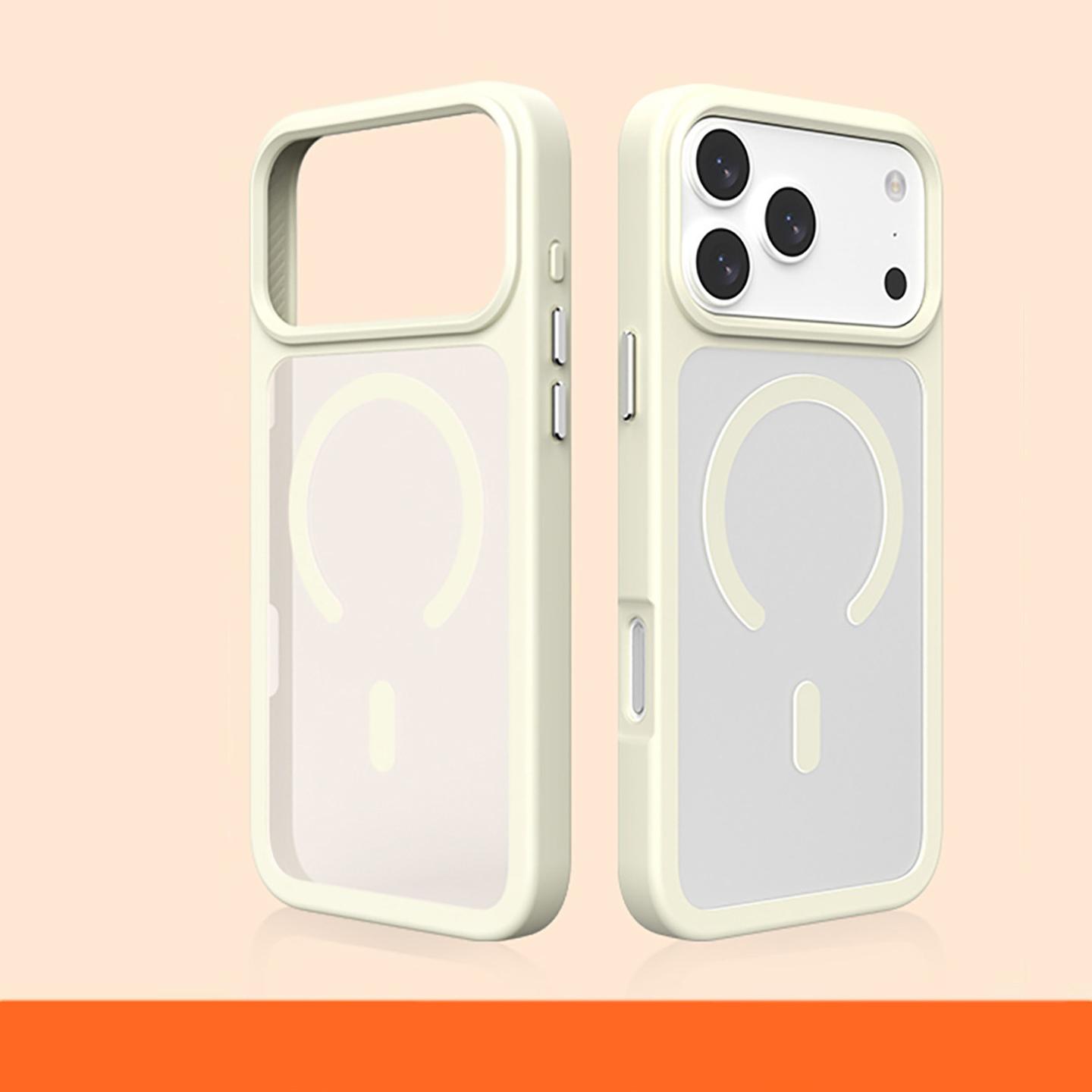 

Matte Magnetic Phone Case for Magsafe Mag Safe iPhone 17 Pro Max 16 15 Plus 14 13 12 11 17Pro 16 Pro Shockproof Anti-Fingerprint Back Phone Cover iPhone 17 белый
