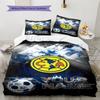 Name Custom Club America Logo Pattern Bedding Set Quilt Cover Pillowcase Home Decor Gift (1 * Duvet Cover + 2 * Pillowcase, Without Core)