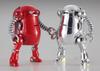 Hasegawa Creator Works Series MechatroWeGo 20 Guardian Red Silver Plastic Model Kit 64801 No. &
