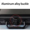 Portable Aluminum Alloy Jewelry Storage Box With Locking Mechanism Accessory for Enhanced Security and Organization