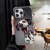 Dalmatian Cute Dog Soft Phone Case for iPhone 15 16 17 Pro Max 17Air 16E 14 Plus 13 12 Mini Shockproof Cover Back Shell