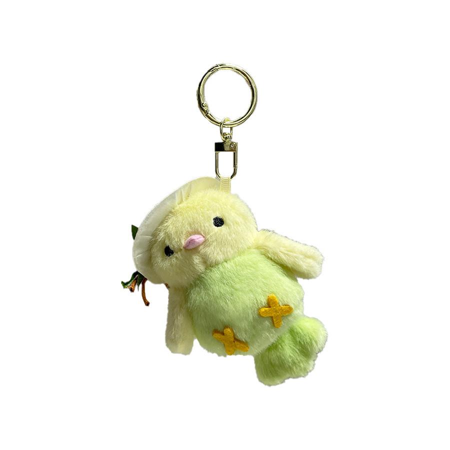 Cute Bird Plush Doll With Short Pile Fabric For Car Keyring And Holiday Gift