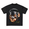 T-shirt Lebron James Stella del Basket Harajuku Y2k Casual Girocollo Manica Corta Unisex Moda Estiva Street T-shirt da Uomo Cotone